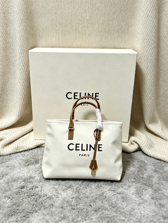 Coach Tops - CELINE Cabas de France Canvas Tote Bag